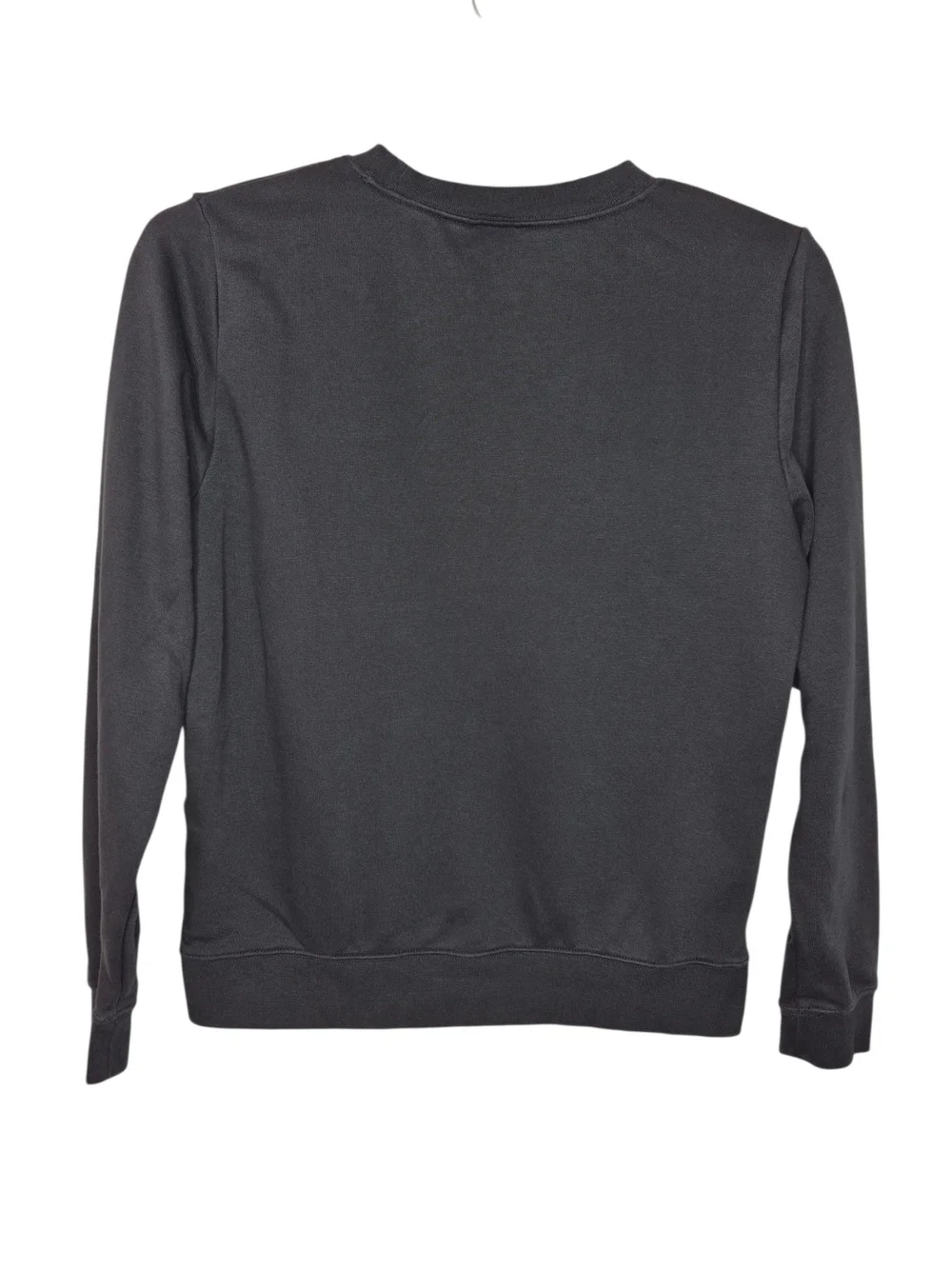 Nike Sportswear Gold Metallic Shimmer Logo Sweatshirt Black Womens Small